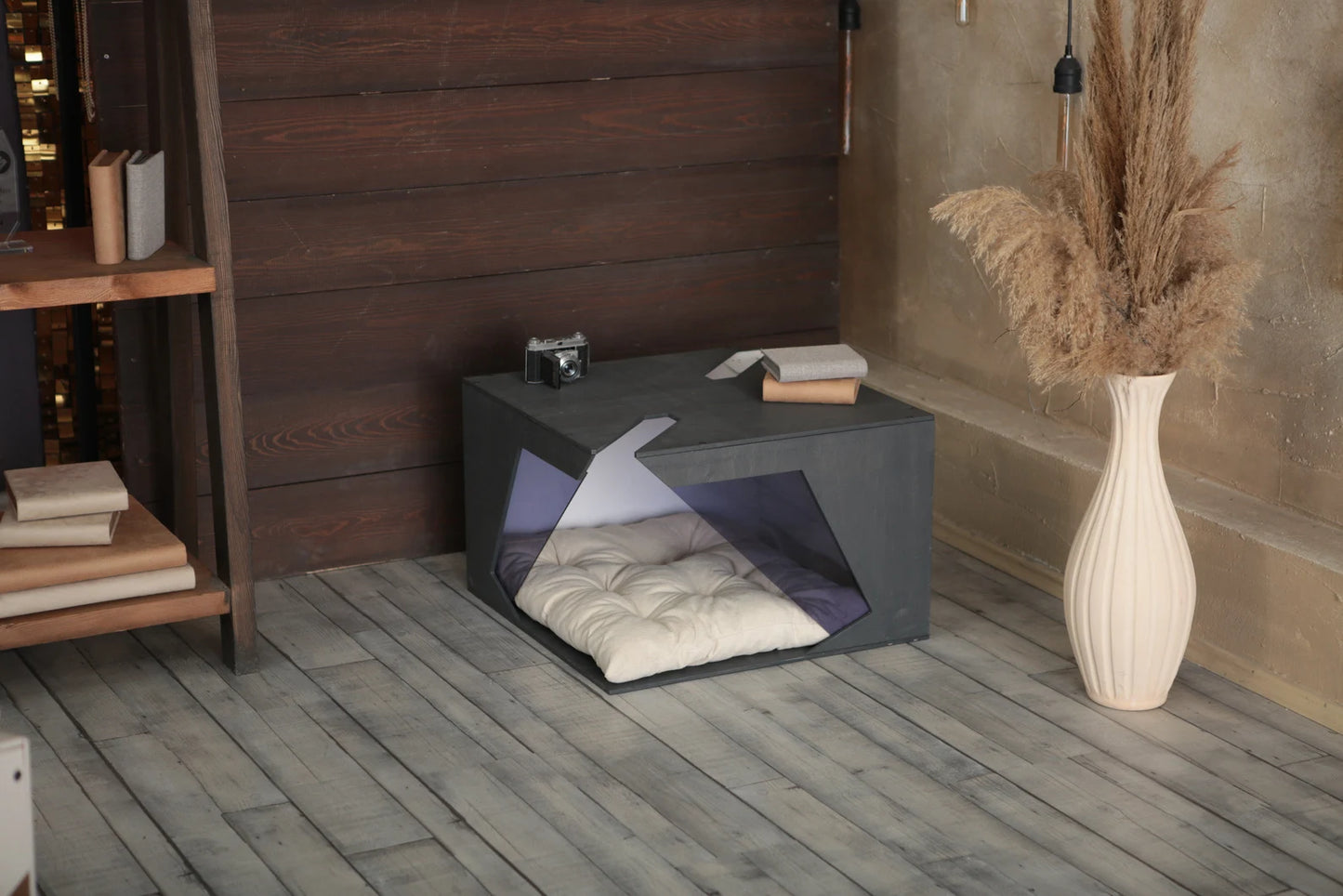 Modern Luxury Dog House, Dog Bed, Cat Bed, Dog House Indoor, Pet furniture, Wood Dog House