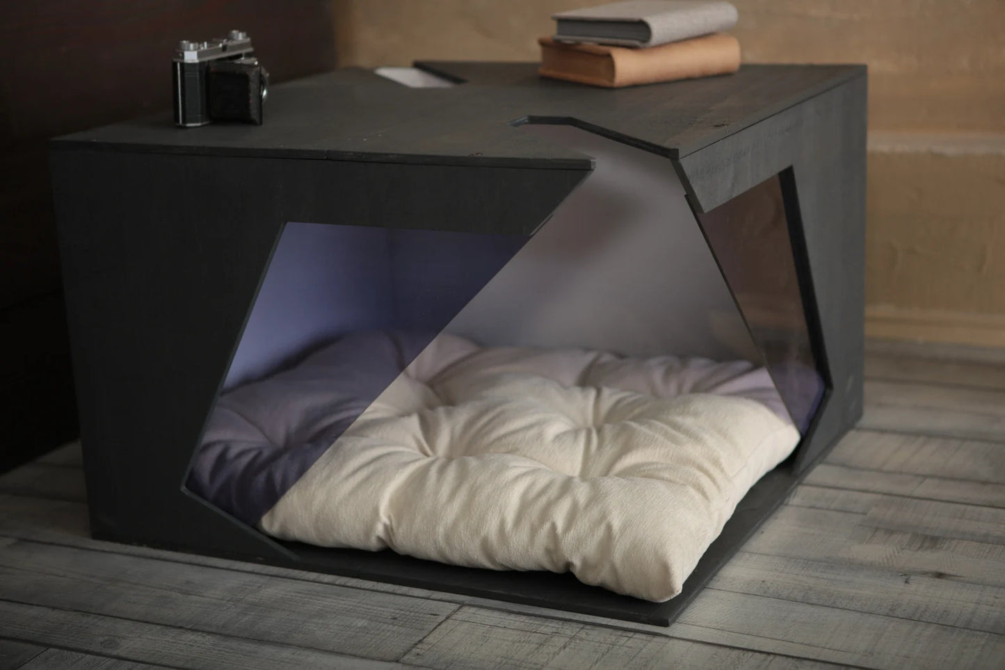 Modern Luxury Dog House, Dog Bed, Cat Bed, Dog House Indoor, Pet furniture, Wood Dog House