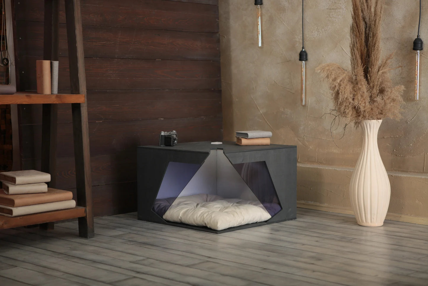 Modern Luxury Dog House, Dog Bed, Cat Bed, Dog House Indoor, Pet furniture, Wood Dog House