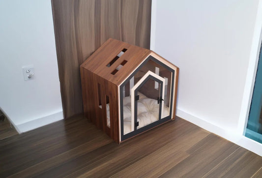 Superb Indoor Dog House, Dog Crate, Dog Crate Furniture, Indoor Modern Dog Kennel, Indoor Dog House for Big Dogs